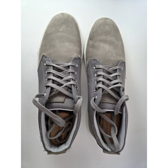 Timberland Davis Square Mens Sneaker Leather Chukka Wheat Nubuck Shoes - Size 9 main image 10